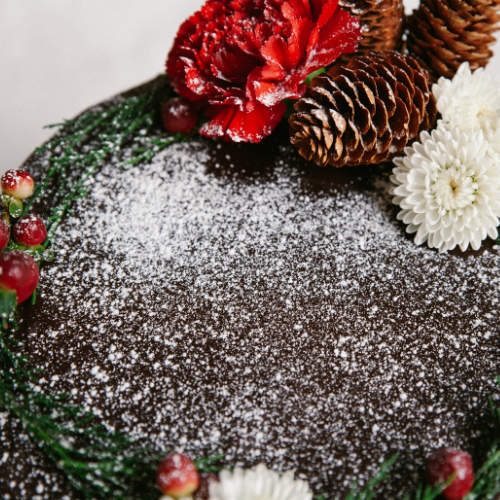 CHEF JESS' CHOCOLATE CHRISTMAS CAKE