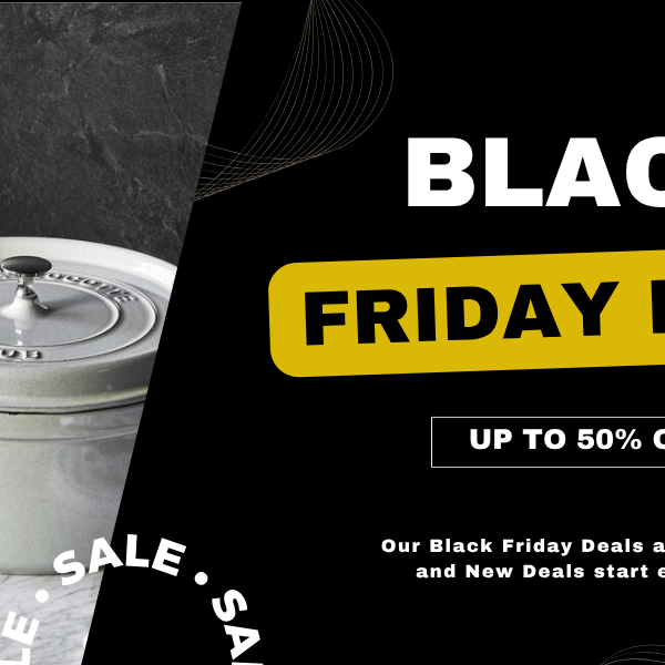 🖤 Black Friday Is In Full Swing at Cookery