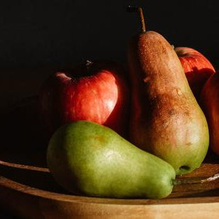 CHEF JOYCE'S SPICED PEAR TART WITH BOOZY WHIPPED CREAM