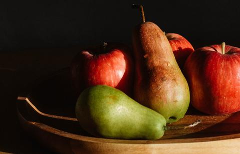 CHEF JOYCE'S SPICED PEAR TART WITH BOOZY WHIPPED CREAM