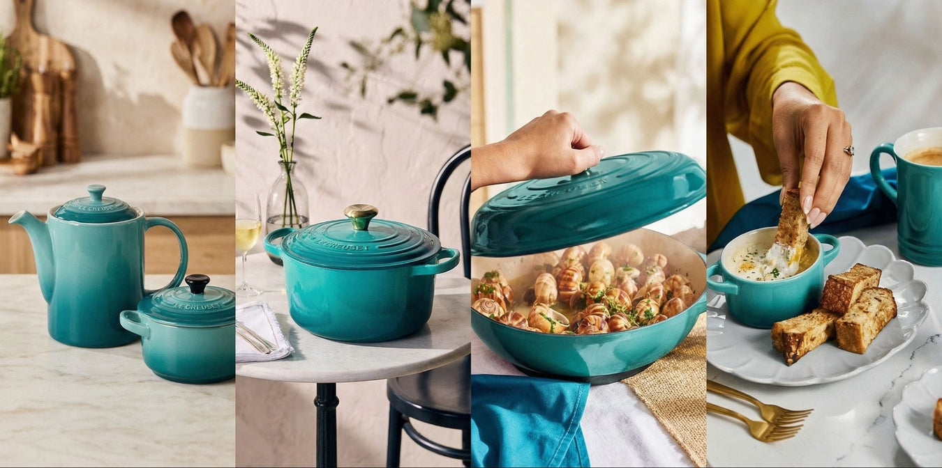 NEW Bleu Riviera from Le Creuset