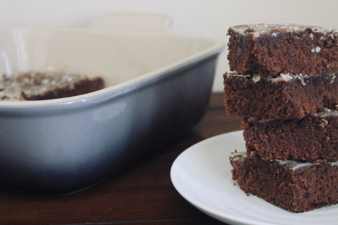 Salted Maple Brownies