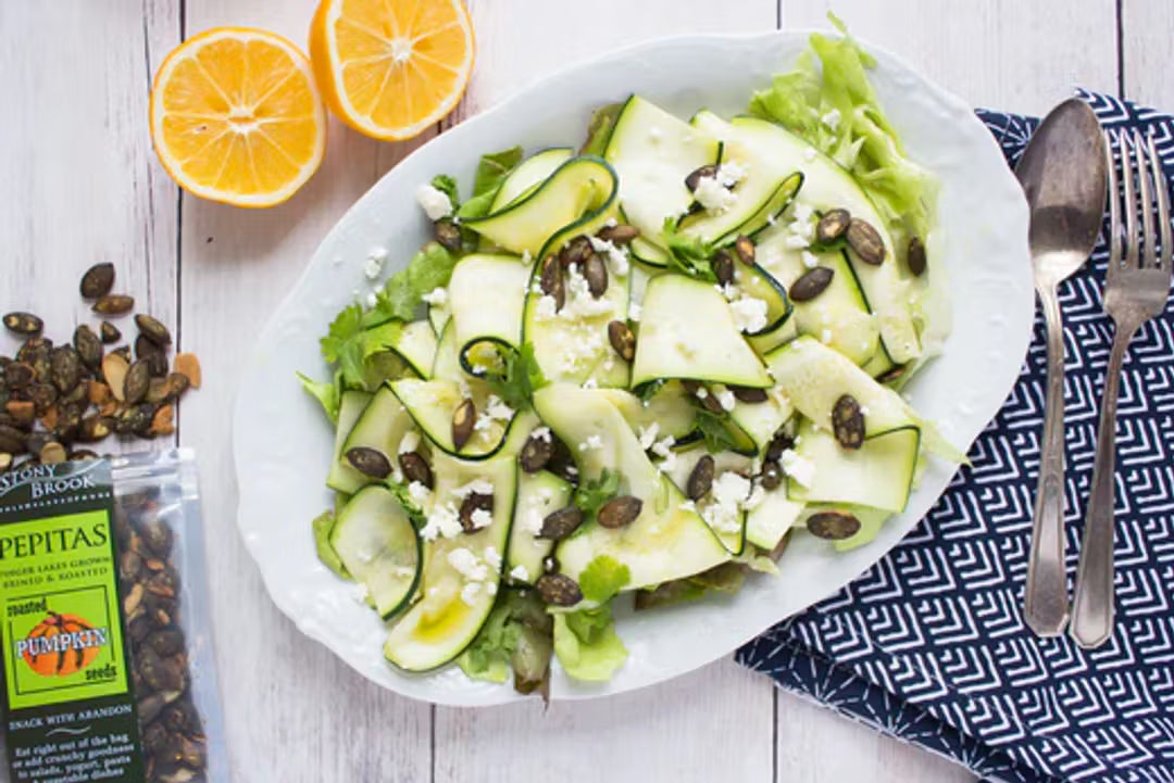Zucchini Ribbon Salad