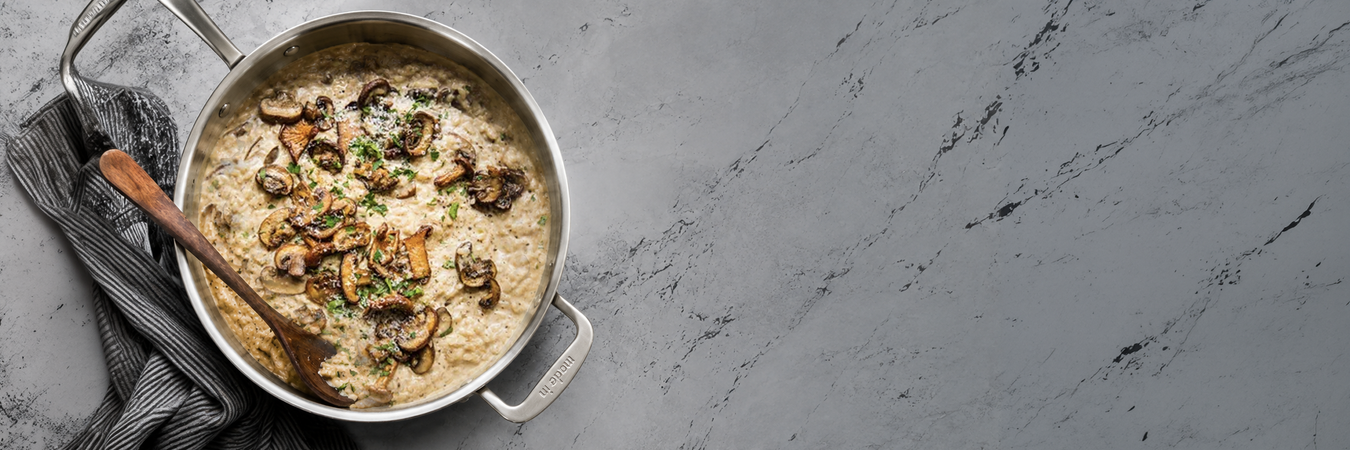 Creamy Parmesan & Wild Mushroom Risotto