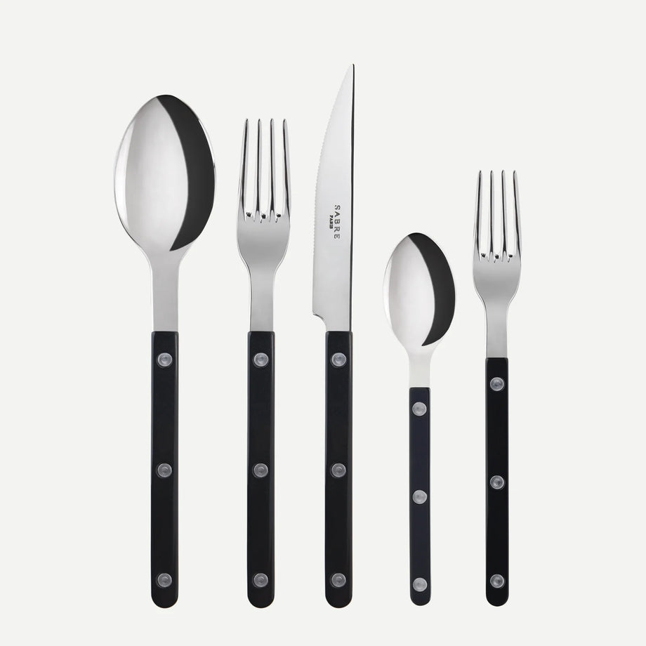 Sabre Bistrot - Black - 5 pc set