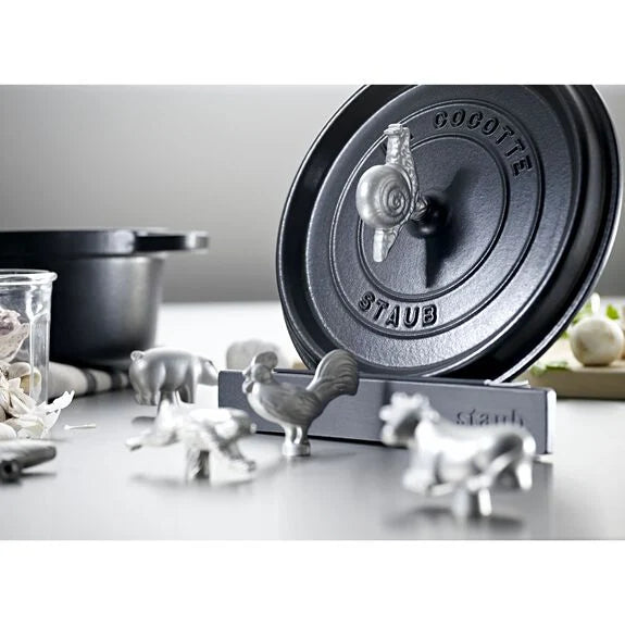 STAUB Stainless Steel Knob - Snail