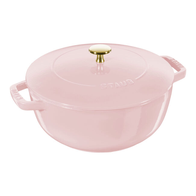 Staub Cast Iron Round French Oven 4.8 L - Sorbet rose