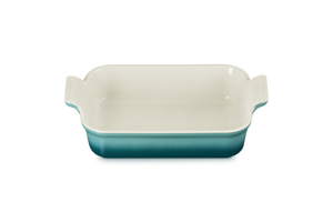 Le Creuset Heritage 2.3L Rectangular Dish - Bleu Riviera