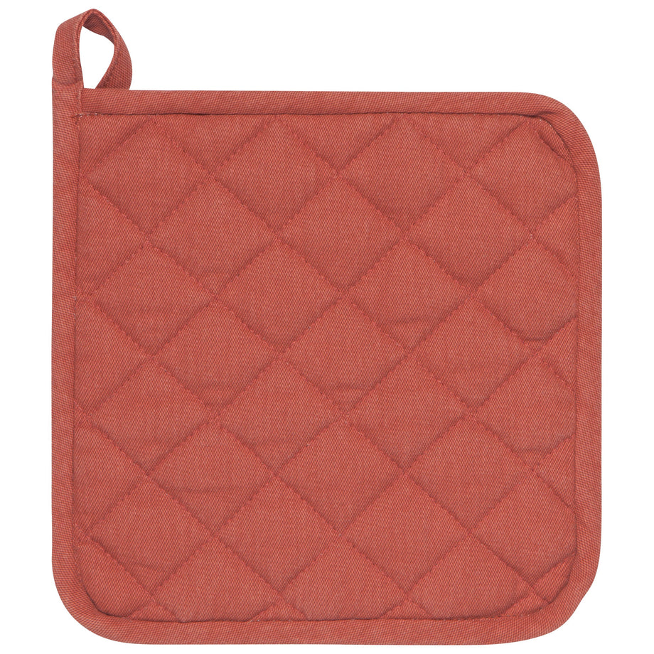 Danica Heirloom Potholder - Clay