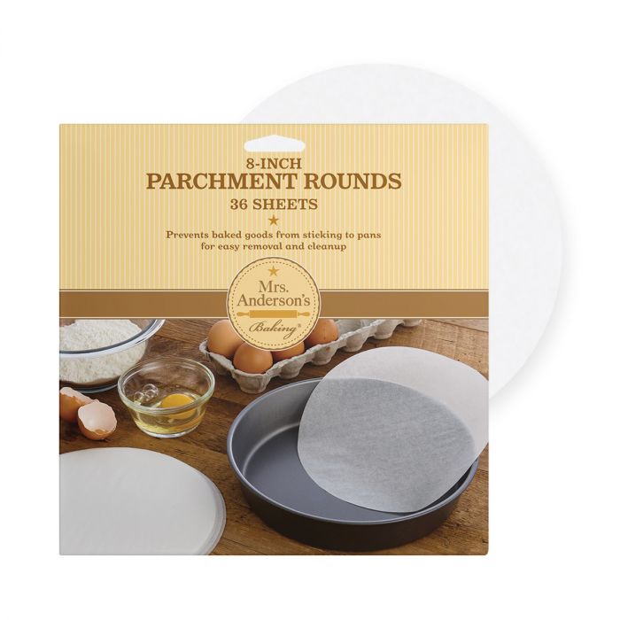 Mrs. Anderson's Baking Bleached Cake Round Parchment Paper - 8in