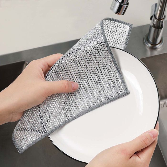 HIC Kitchen Multi-Use Non-Scratch Wire Cleaning Cloths / Set of 6