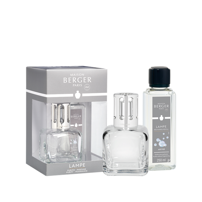Maison Berger Clear Ice Cube Lamp Gift Set + 250 ml - So Neutral