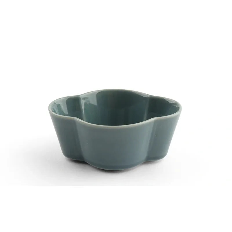 Miya Bowl  Smoky Blue Cloud -3.5" x 2.5"