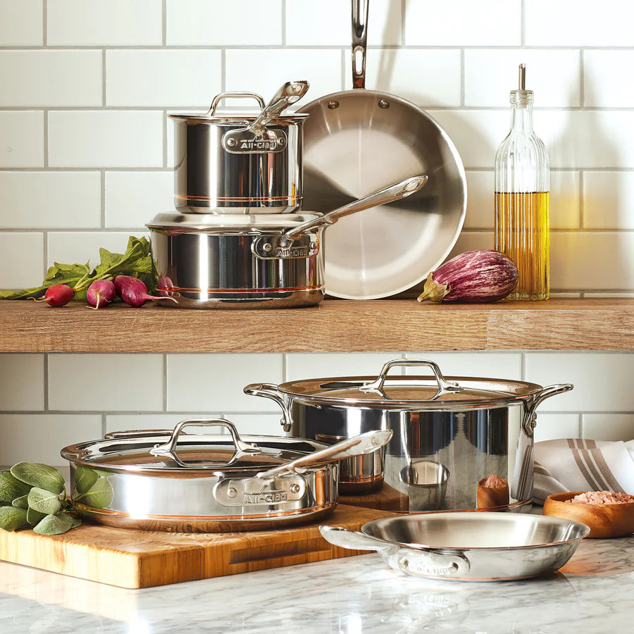 All-Clad Copper Core® Cookware - 10 Piece Set