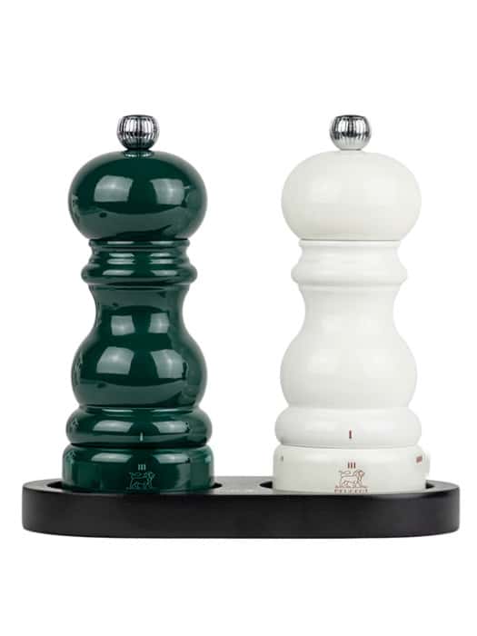 Peugeot Paris Gift Set - Ivory Salt & Forest Green Pepper / 15cm