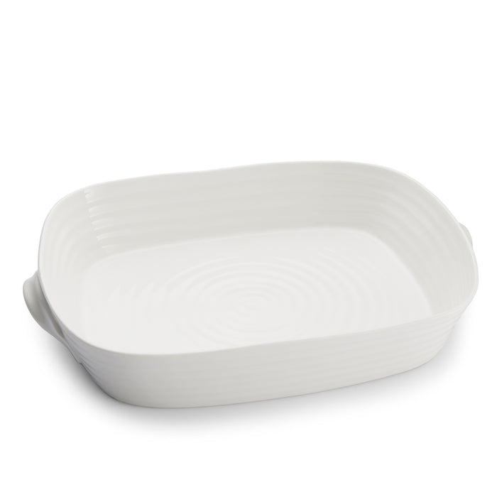 Sophie Conran White Large Handled Rectangular Roasting Dish