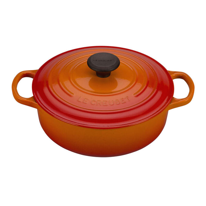 Le Creuset 6.2L Shallow Round Dutch Oven - Flame