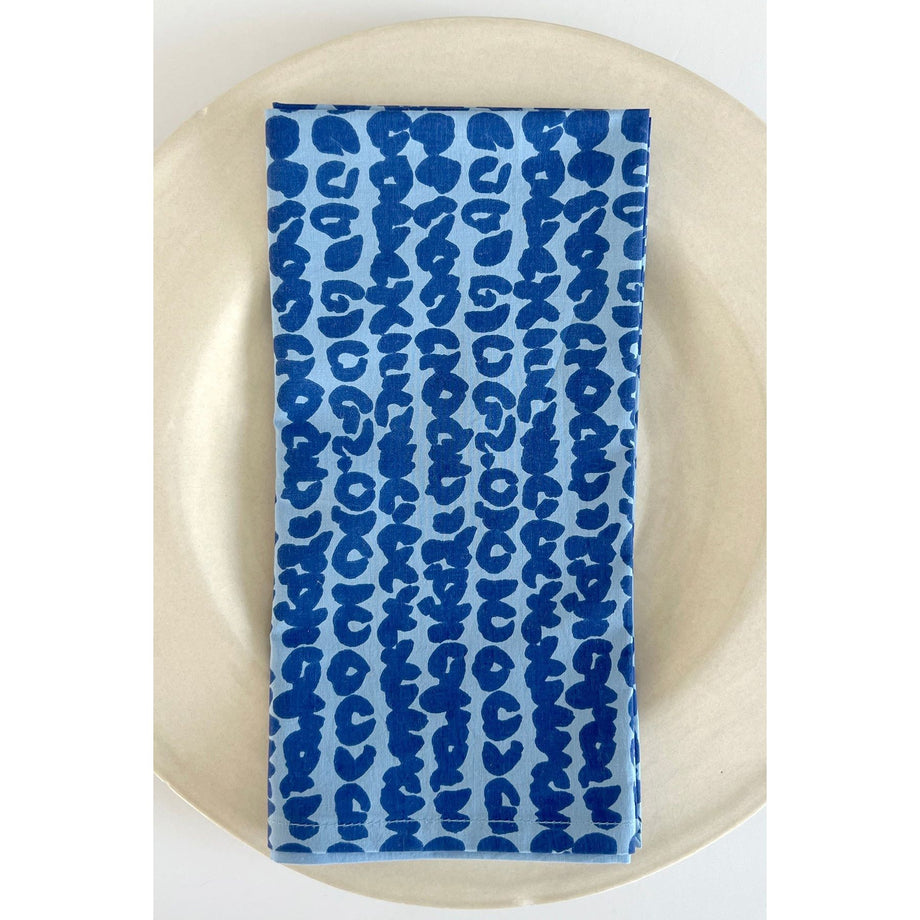See Design Napkin Set of 4 - Touch Blue/Blue