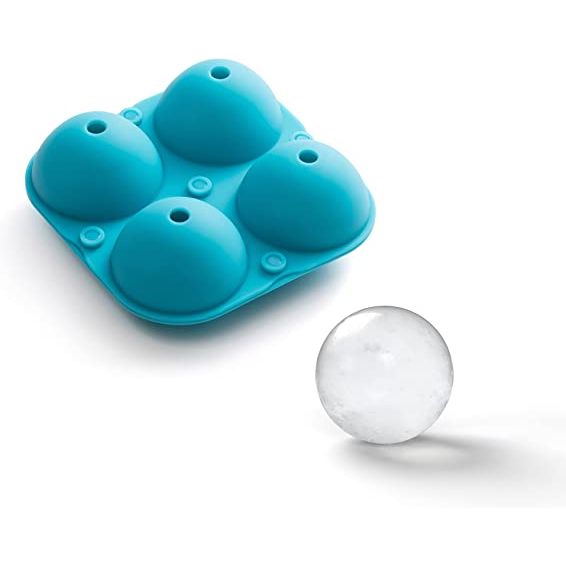 Fox Run Silicone Ice Sphere Mould - Blue