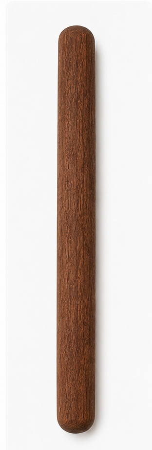 Rouleau à pâtisserie massif Scanwood - Hêtre ou Noyer