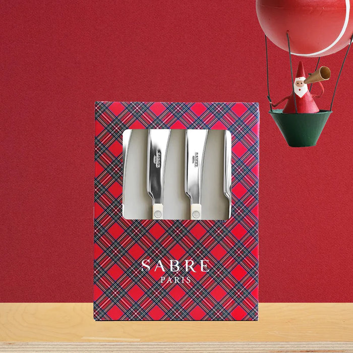 Sabre Tartan Spreaders Set of 4 - Red