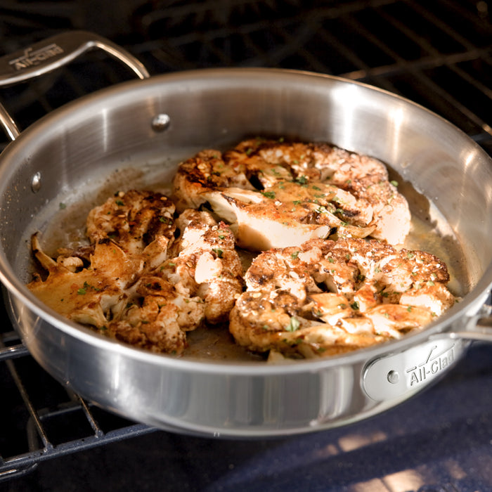 All-Clad G5 12.5" Graphite Core Skillet with Lid