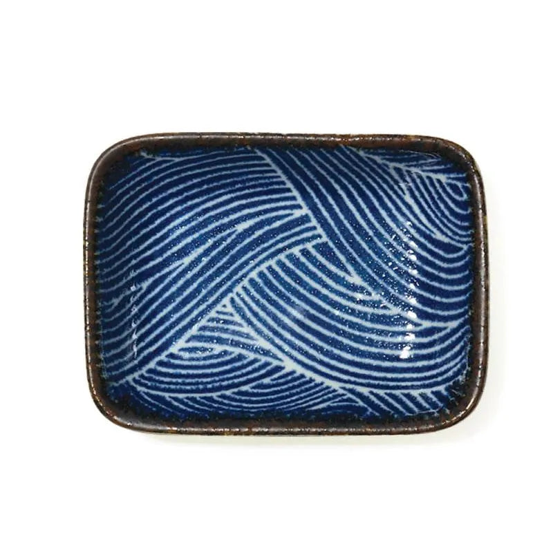 Miya Aranami Sauce Dish -  3.75" X 2.75"