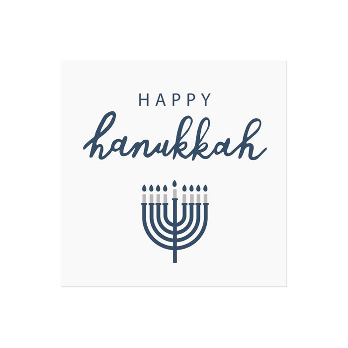 Harman Happy Hanukkah Printed Lunch Napkin 20Pk - Multi