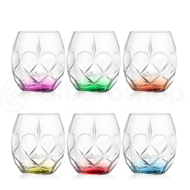 Alkemist OF Tumbler Assorted Colour - Set of 6