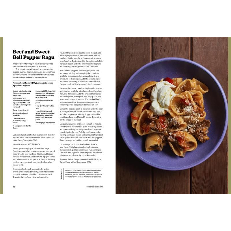 Six Seasons of Pasta