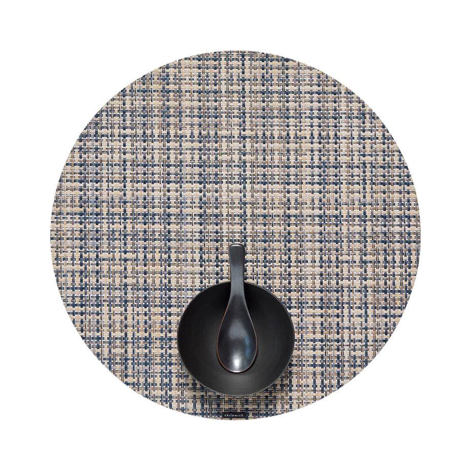 Chilewich Table Mats – Basketweave / Round / Coast