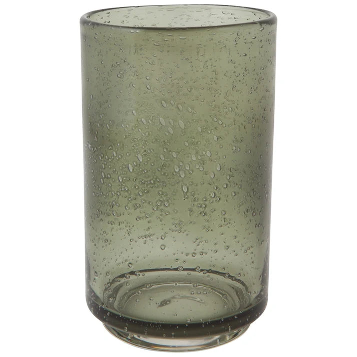Danica Heirloom Bubbled Glass 17 oz - Agave