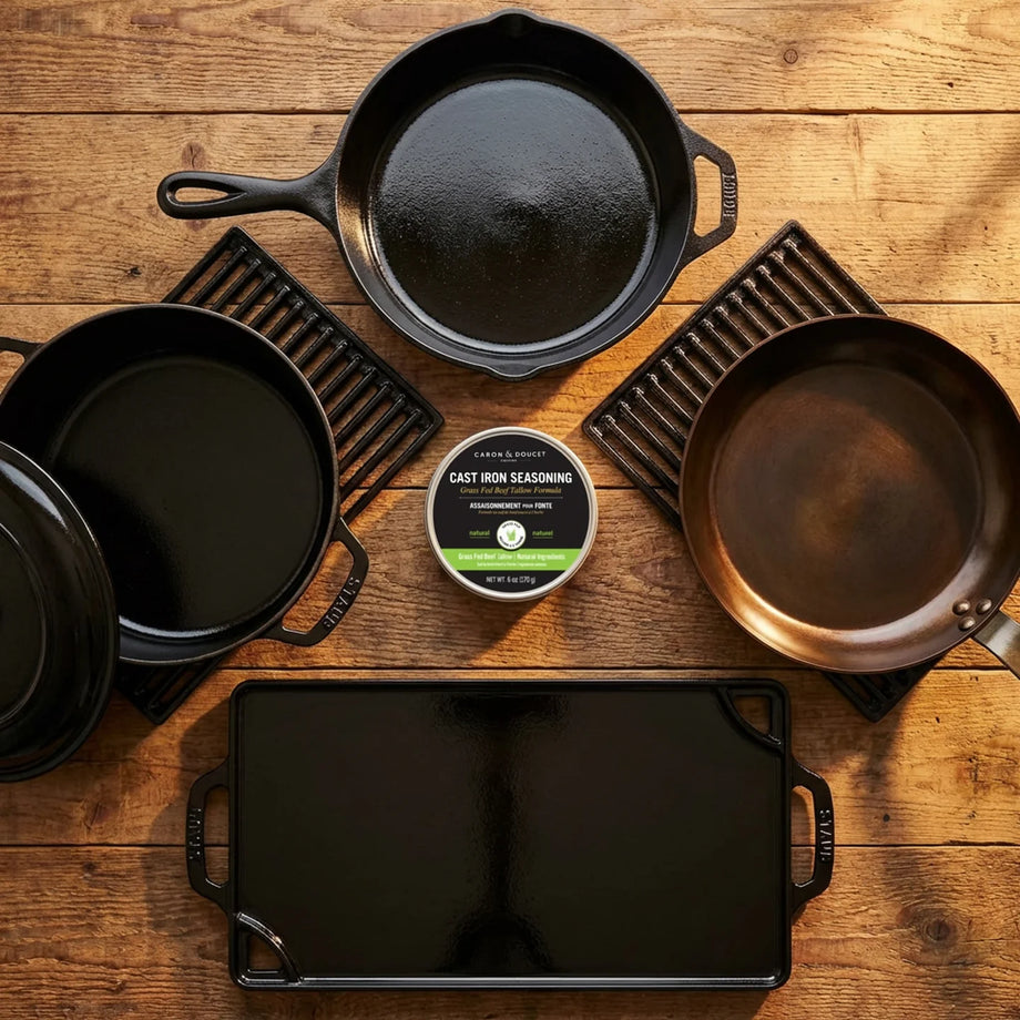 Caron & Doucet Cast Iron Seasoning & Conditioner - 170g