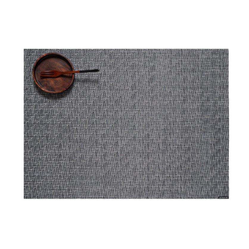 Chilewich Table Mats –  Foxtail / Rectangle / Alloy - 14 x 19"