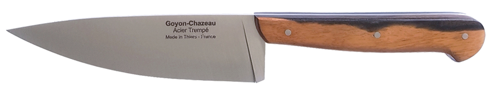 Goyon-Chazeau Le Grand Tradi Ebony Knife  With Sapwood - 24 cm