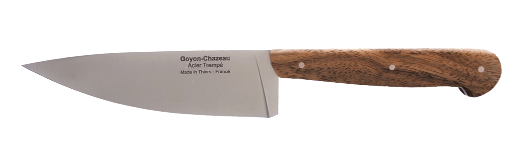 Goyon-Chazeau Couteau Le Grand Tradi Knife/ Old walnut wood - 24cm