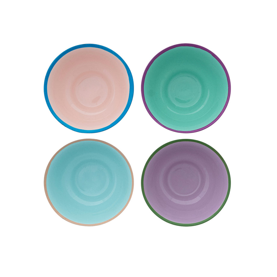 Creative Co-Op Enameled Stainless Steel Pinch Pot - 4 Color Options