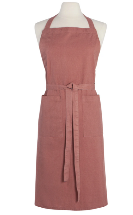 Danica Heirloom Stonewash Apron - Canyon Rose