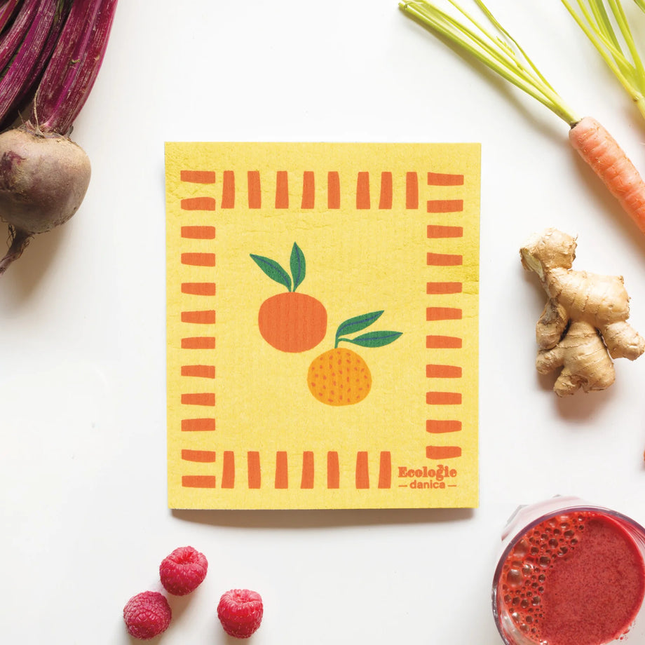 Ecologie Swedish Dishcloth - Citrus Burst
