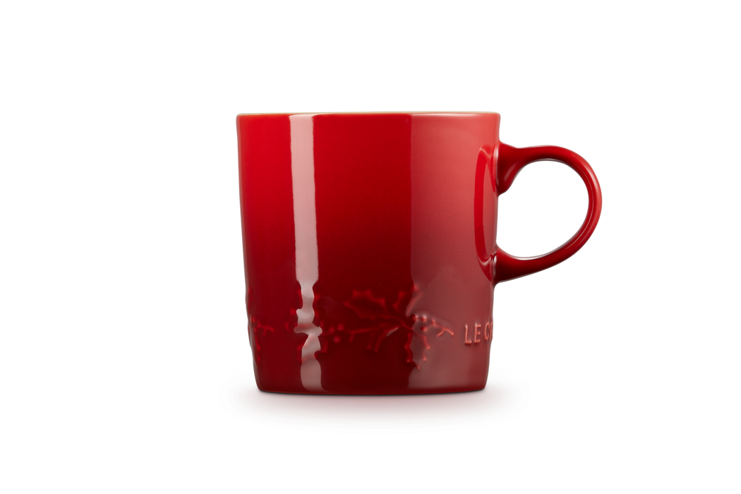 Le Creuset 350mL Holly London Mug - Cerise