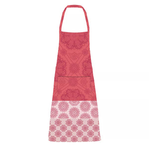 Garnier-Thiebaut Apron - Mille Rosaces Framboise