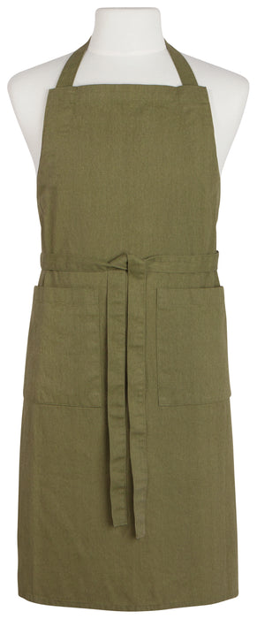 Danica Heirloom Stonewash Apron - Olive Branch