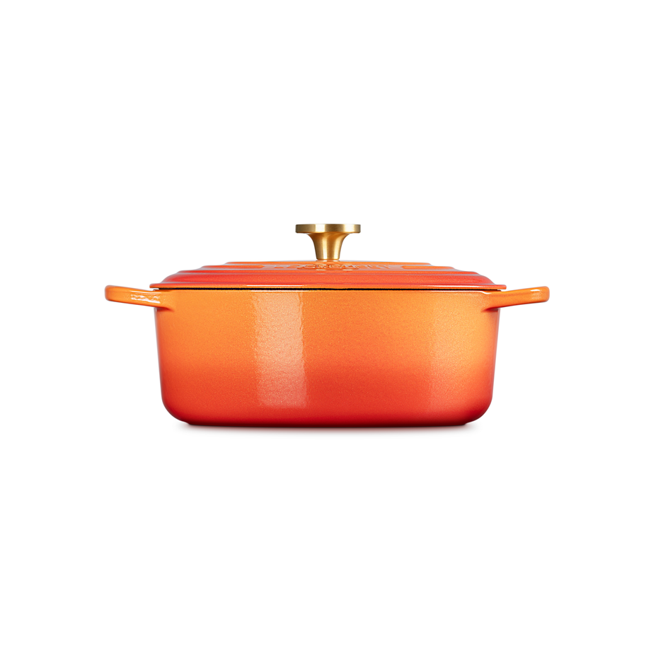 Le Creuset 4.7L Oval French Oven - Flamme Dorée