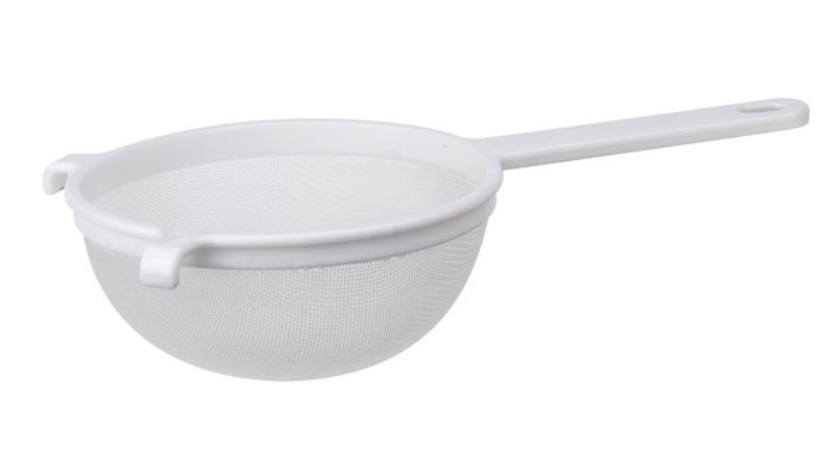 HIC Kitchen Nylon Mesh Strainer 7in