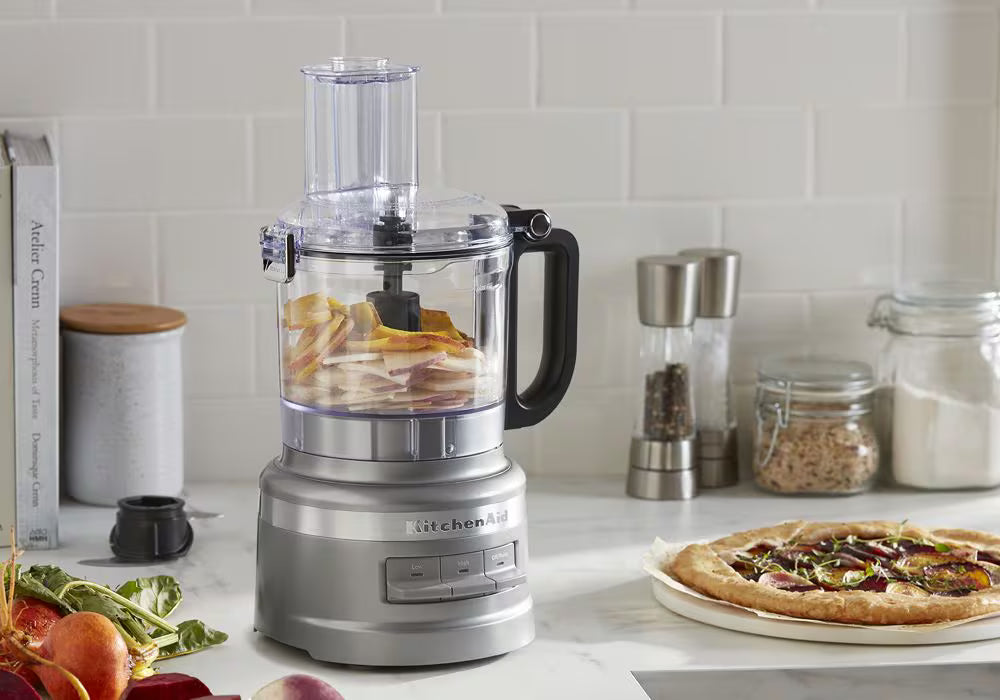 KitchenAid 7 Cup Food Processor - Contour Silver
