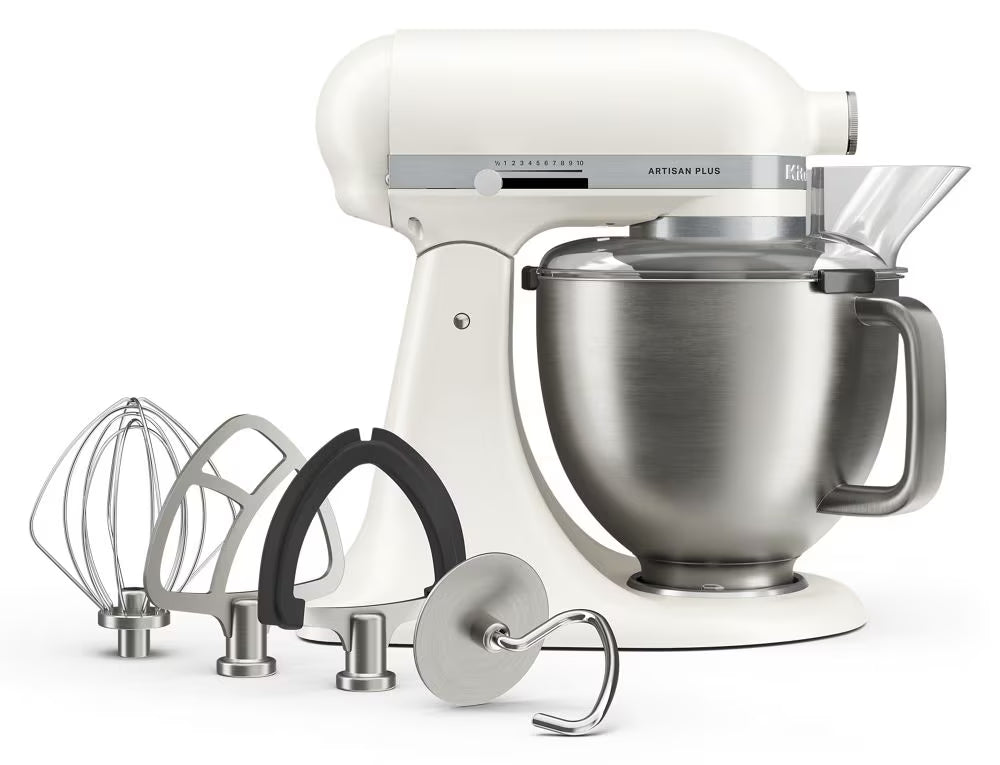 KitchenAid® Artisan Plus 5 Quart  Tilt-Head Stand Mixer- Porcelain White