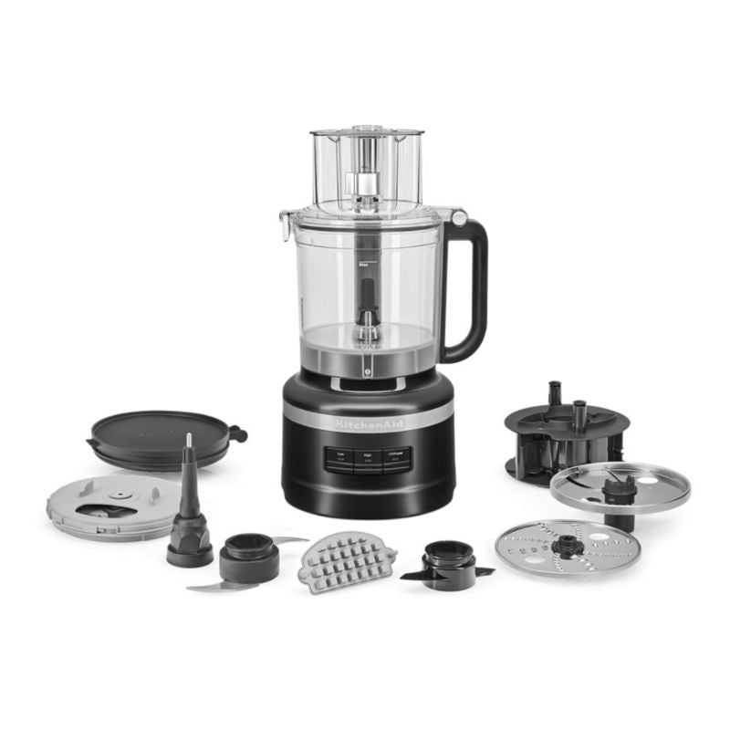 KitchenAid® 13-cup Food Processor With Dicing Kit - Black Matte
