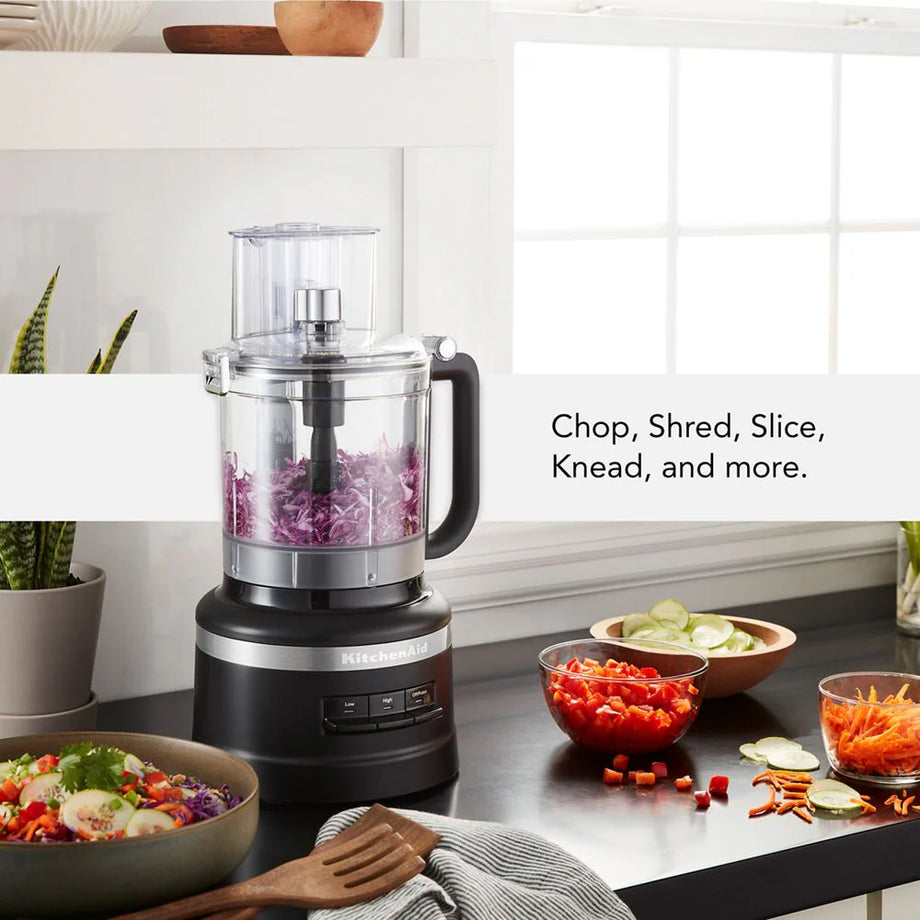 KitchenAid® 13-cup Food Processor With Dicing Kit - Black Matte