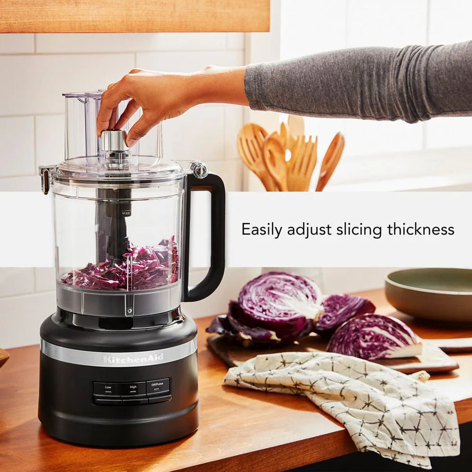 KitchenAid® 13-cup Food Processor With Dicing Kit - Black Matte