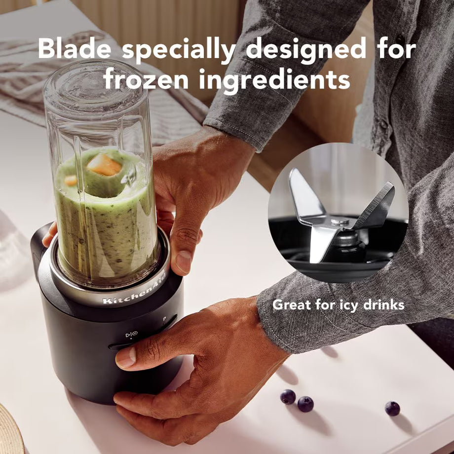 KitchenAid Go™ Cordless Personal Blender - Black Matte - Battery Not Included